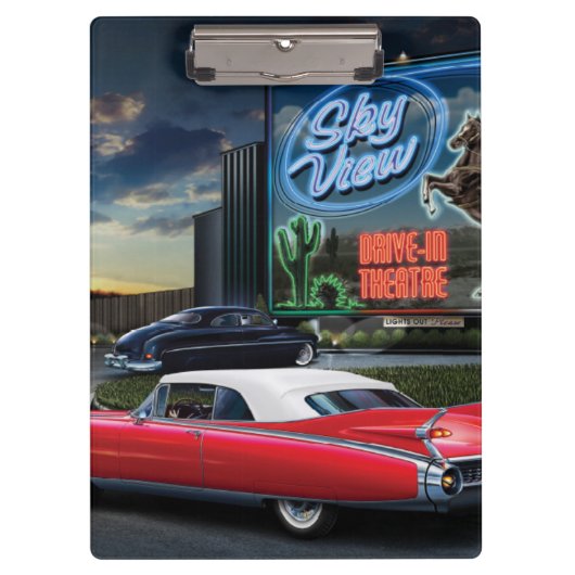 Skyview drive in klembord (Voorkant)