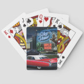 Skyview drive in speelkaarten (Achterkant)