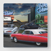 Skyview drive in vierkante klok (Voorkant)