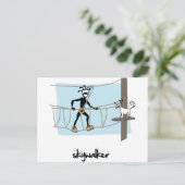 "Skywalker" Briefkaart (Staand voorkant)