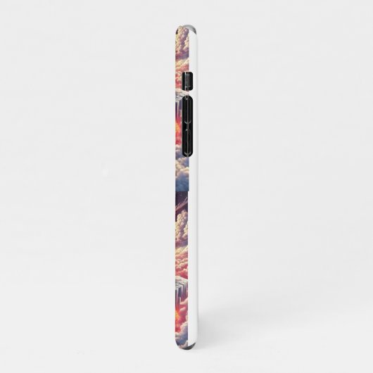 Skyward Clash: het eiland van vuur en ijs iPhone Hoesje (Linkerkant)