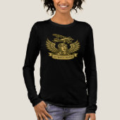 Skyward Dreams -  tweedekker embleem Tri-Blend Shirt (Voorkant)