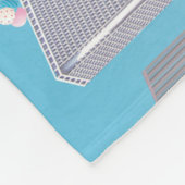 Skyward-gebonden Kittens Fleece Deken (Hoek)