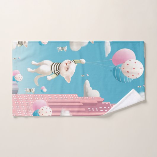 Skyward-gebonden Kittens Handdoek (Handdoek)