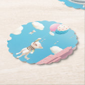 Skyward-gebonden Kittens Kartonnen Onderzetters (Gekanteld)