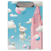 Skyward-gebonden Kittens Klembord (Voorkant)