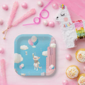 Skyward-gebonden Kittens Papieren Bordje (Feest)