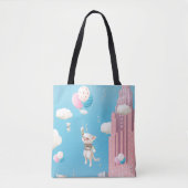 Skyward-gebonden Kittens Tote Bag (Voorkant)