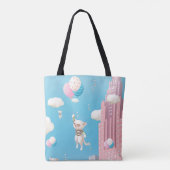 Skyward-gebonden Kittens Tote Bag (Achterkant)