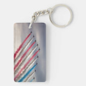 Skyward Glory: Patriotic Flyover Keychain (achterkant)
