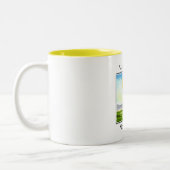 Skyward Over Albuquerque Tweekleurige Koffiemok (Links)