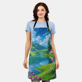 Skyward Peaks - Red-Roof Retreat Schort