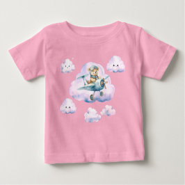 Skyward Soiree: Teddy Bear Adventure T-Shirt