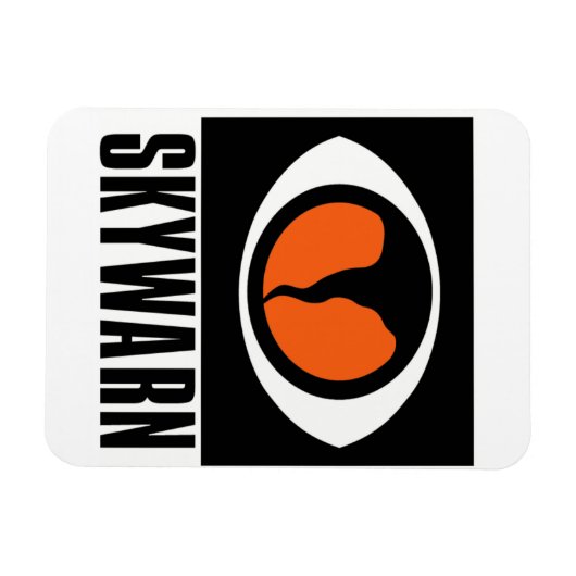 SKYWARN flexibele magneet (Horizontaal)