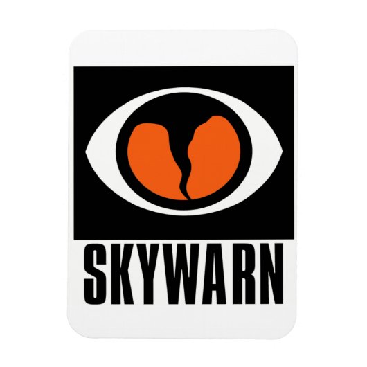 SKYWARN flexibele magneet (Verticaal)