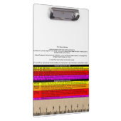 SKYWARN-klembord met snelle verwijzing en regelgev Klembord (Rechts)