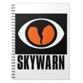 SKYWARN-laptop Notitieboek (Voorkant)