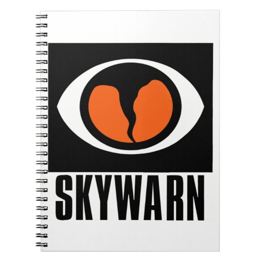 SKYWARN-laptop Notitieboek (Voorkant)
