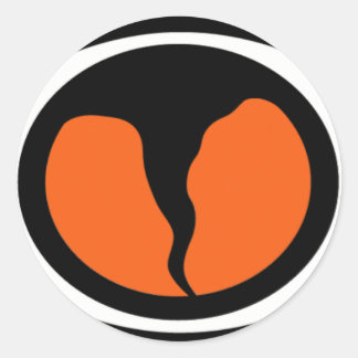 SKYWARN Logo-Stickers Ronde Sticker