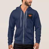 SKYWARN Mannen Fleece Jacket Hoodie (Voorkant)