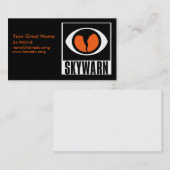 SKYWARN Storm Spotter Business Card Visitekaartje (Voorkant / Achterkant)