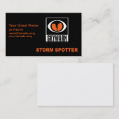 SKYWARN Storm Spotter Business Card Visitekaartje (Voorkant / Achterkant)