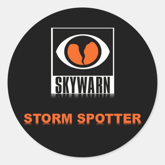 SKYWARN Storm Spotter Stickers (Voorkant)