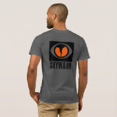 SKYWARN T-shirt met voor- en achterzijde Logo (Achterkant volledig)