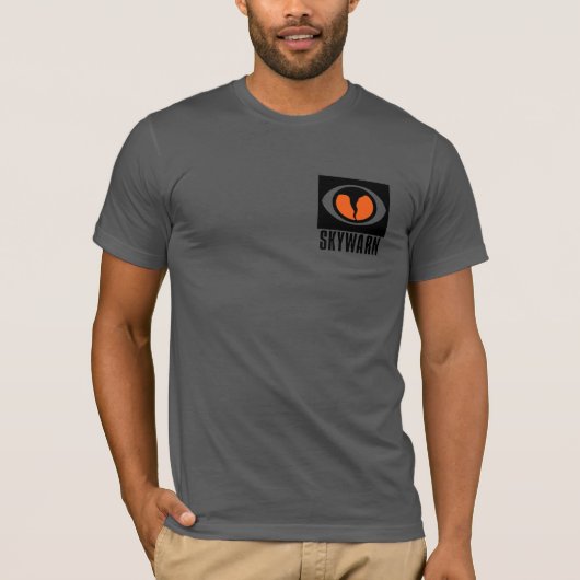 SKYWARN T-shirt met voor- en achterzijde Logo (Voorkant)