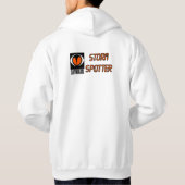 Skywarning Storm Spotter - Hoodie/Shirten Hoodie (Achterkant)