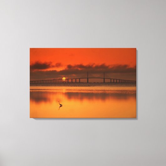 Skyway Bridge Canvas Afdruk (Voorkant)