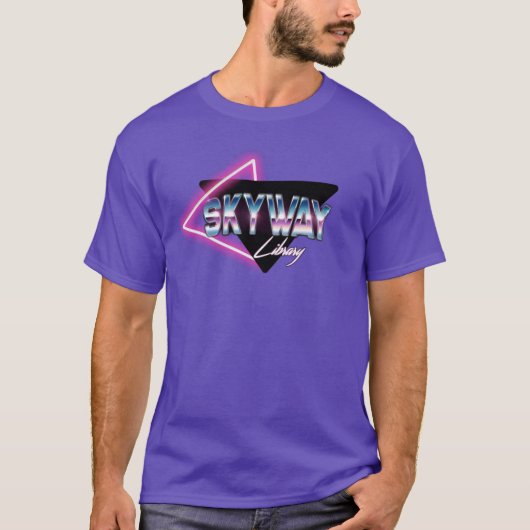 Skyway Library T-Shirt van 1980 (Voorkant)