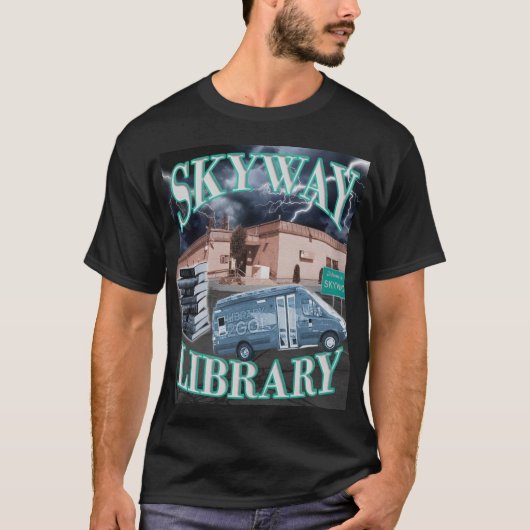 Skyway Library van 1990 T-shirt (Voorkant)