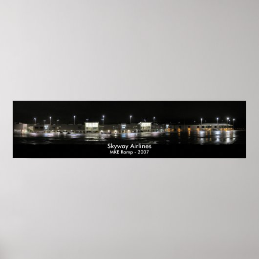 Skyway Ramp - Milwaukee WI 2007 Poster (Voorkant)