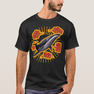Skywhale drijft in de wolkenSkywhale Australian T-shirt