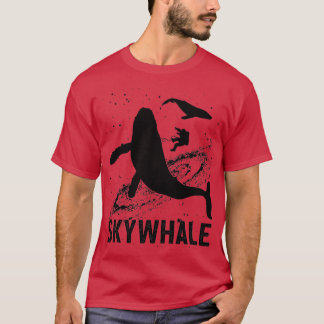Skywhale Funny Ocean Parody T-shirt