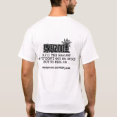 Skyzoo-I Love NY T-shirt (Achterkant)