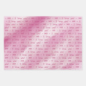 SKZ - 143 - I LOVE YOU GIFT WRAP INPAKPAPIER VEL (Voorkant)