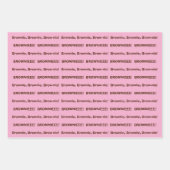 SKZ BROWNIEEE! Cadeaupapier (Voorkant 2)