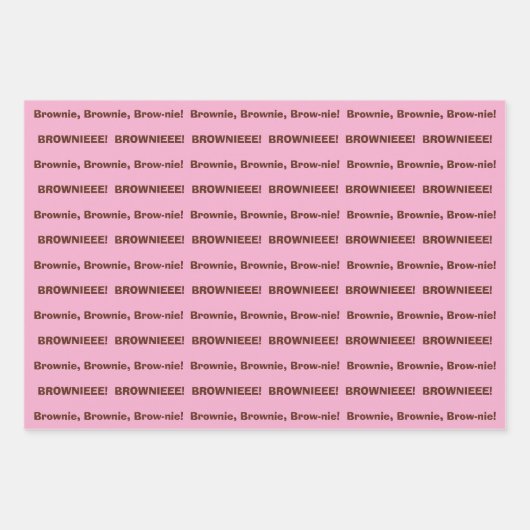 SKZ Felix BROWNIEEE! Cadeaupapier (Voorkant)