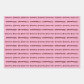 SKZ Felix BROWNIEEE! Gift Wrap Inpakpapier Vel (Voorkant 2)