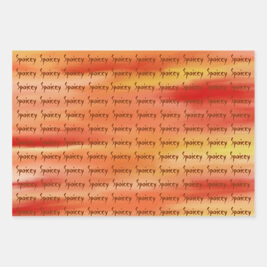 SKZ - FELIX SPOICEY GIFT WRAP INPAKPAPIER VEL (Voorkant 3)