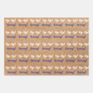 SKZ Hip Hip Hooray Gift Wrap Inpakpapier Vel