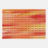 SKZ SPICEY Gift Wrap Inpakpapier Vel (Voorkant 3)