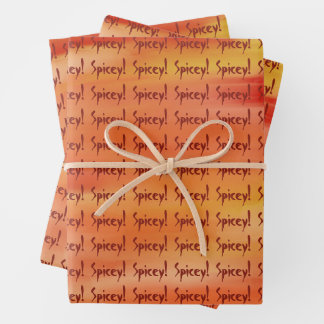 SKZ SPICEY Gift Wrap Inpakpapier Vel