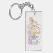 SKZOO-sleutelhanger (zwerfachtige kinderen) Sleutelhanger (Voorkant Links)