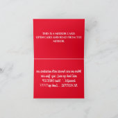 SL 011 - Eerlijk met onszelf Bedankkaart (Binnen)