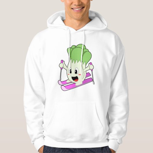 Sla als Skiloper met Ski Hoodie (Voorkant)