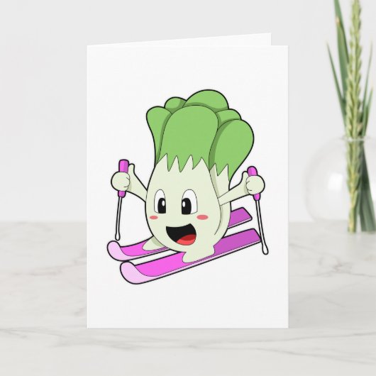 Sla als Skiloper met Ski Kaart (Voorkant)