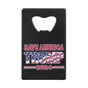 Sla Amerika Trump 2024 Creditkaart Flessenopener